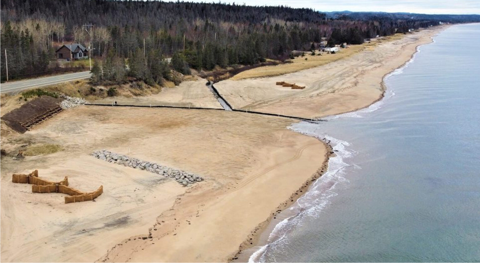 Photo d'une plage de la Côte-Nord